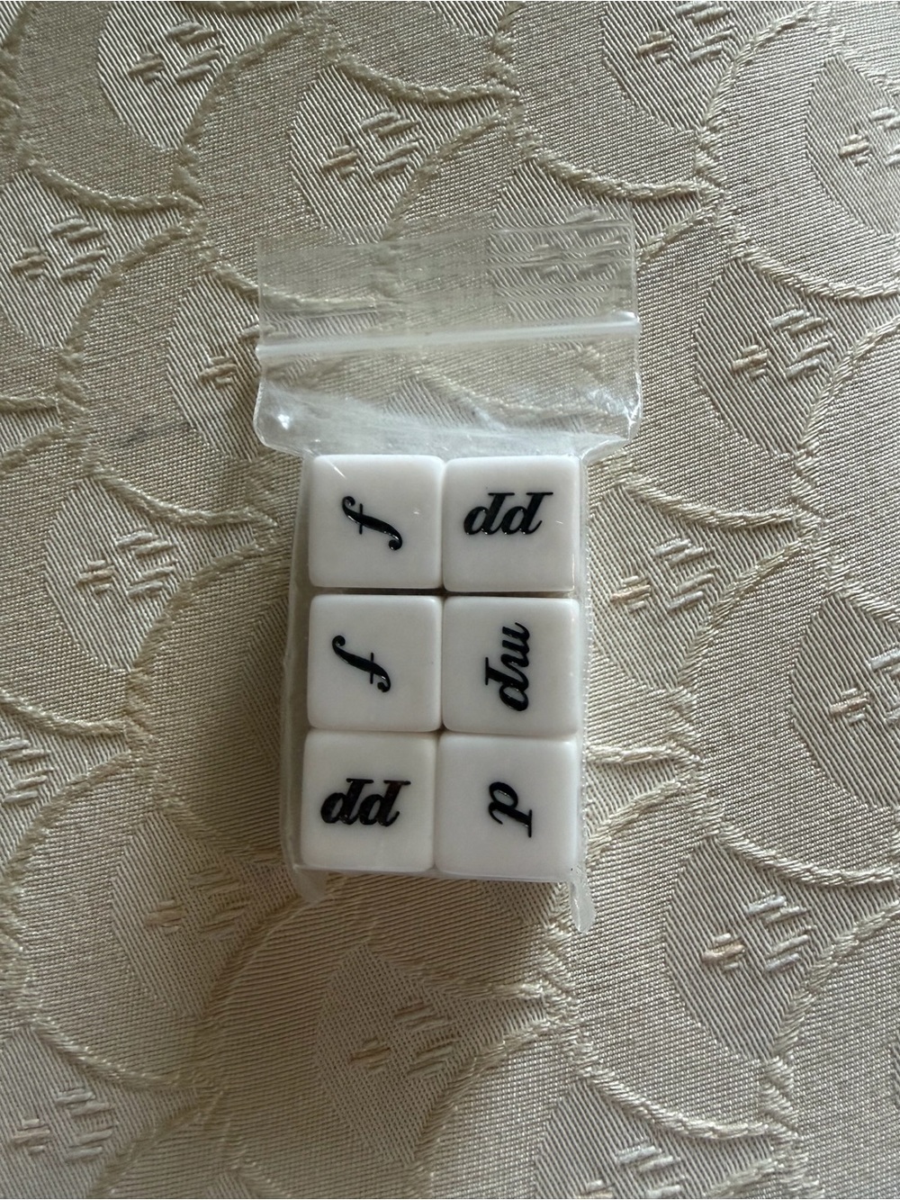 Music Dynamics Dice
